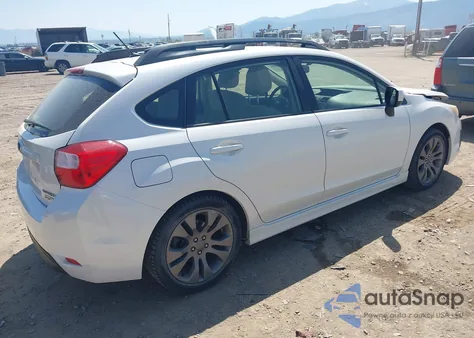 2013 Subaru Impreza 2.0I Sport Premium из США, поврежденный, VIN JF1GPAL60DH827395